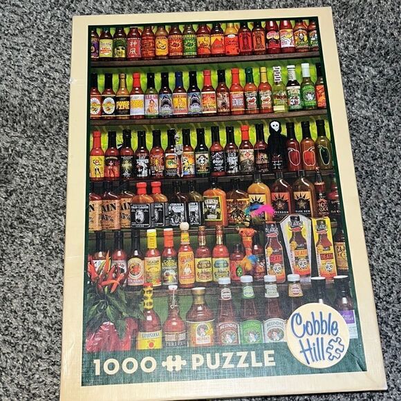 Cobble Hill - Hot Sauce Puzzle - 1000 Pieces - Picture 1 of 4